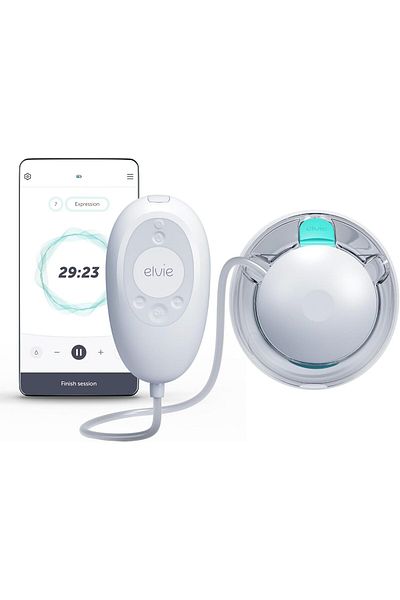 Elvie Stride 2 | Single Electric Breast Pump - Hands-Free Breast Pump - Wearable Breast Pump