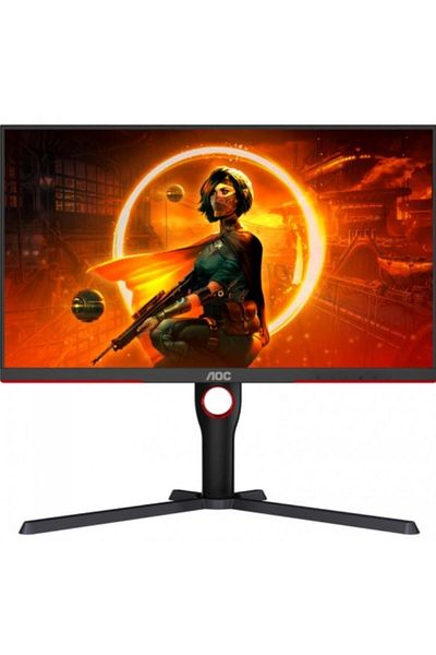 Aoc Monitor Gaming VA LED AOC 27" Q27G3XMN/BK, QHD (2560 x 1440), HDMI, Pivot, 180 Hz, 1 ms (Negru/Rosu)