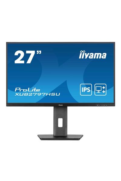 IIYAMA Monitor Iiyama 27" XUB2797HSU-B2, Full HD (1920 x 1080), HDMi, Display...