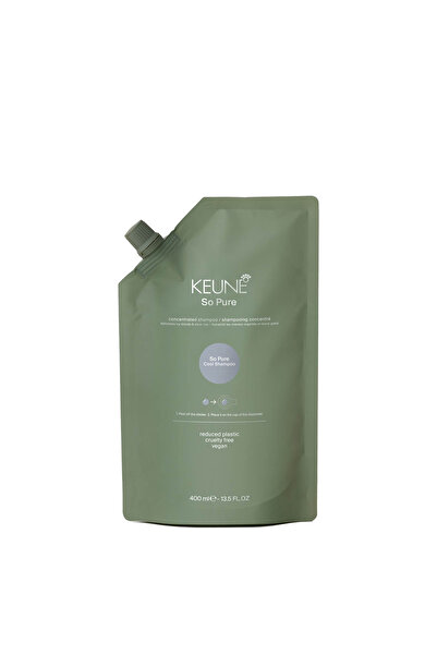 Keune So Pure Cool Sarı Gri Saçlar İçin Gümüş Şampuan Refill 400 ml