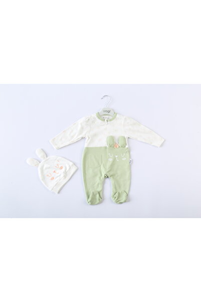 Wogi Bebek Desenli Renkli Tulum Takımı