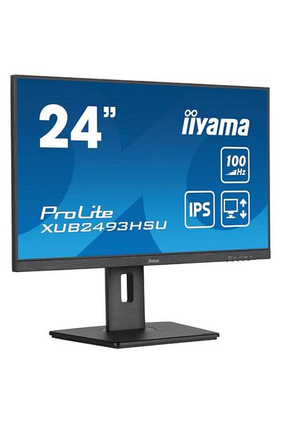 IIYAMA Monitor IPS LED iiyama ProLite 23,8" XUB2493HSU-B7, Full HD (1920 x 1080), HDMI, DisplayPort, Boxe