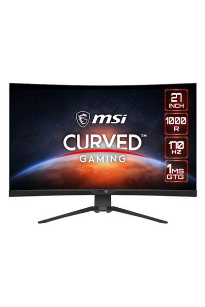 MSI Monitor Gaming Rapid VA LED MSI MAG 27" 275CQRF-QD, WQHD (2560 x 1440), Ecran curbat, 170 Hz, 1 ms