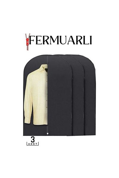 SAVA HOME COLLECTİON Gamboç Zippered Clothes Cover 3 Pieces Lauliven Design