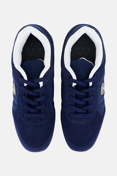 Lamborghini Men Lace Up Casual Shoes, Navy