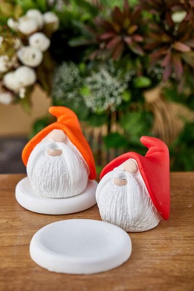 Blue Avm 2'li Özel Tasarım Cüce Konik Tütsülülük, Brulör Biblo 1 Adet Tütsü H...