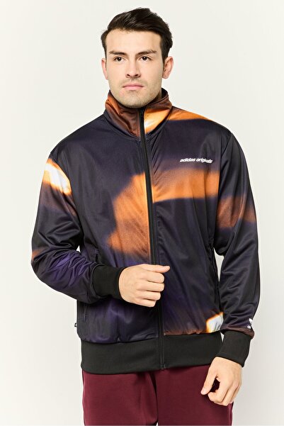 adidas Men Sportswear Fit Long Sleeves Outdoor Jacket, Multicolor