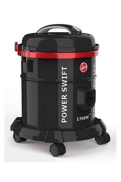 Hoover Power Swift 1700w Tank Drum Vacuum Cleaner With Blower Function, 15l, Black - Ht85-t0-me