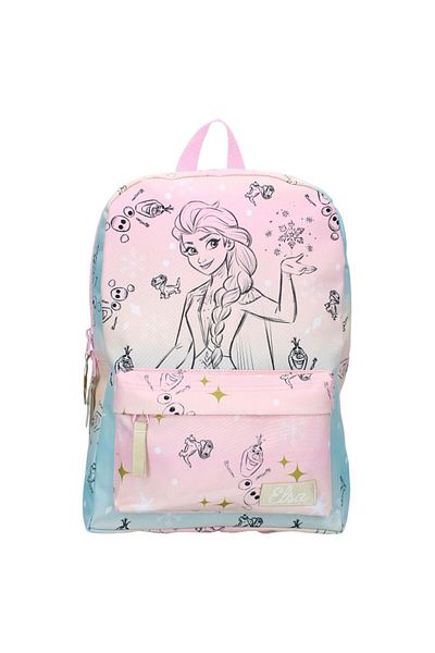 Frozen School bag, 33x23x9 cm, two compartments, multicolor, adjustable straps, Frozen II Feeling Special