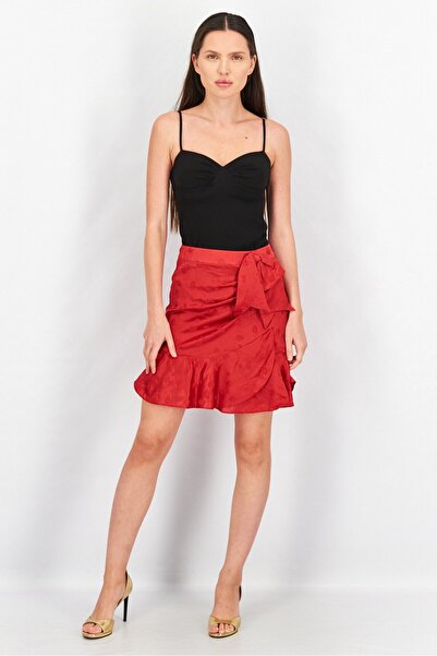 The Kooples Women Floral Print Mini Skirts, Red