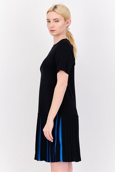 Esprit Women Pleated Mini Dress, Multicolor