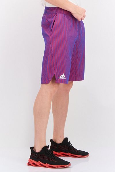 adidas Men Sportswear Fit Tennis Short, Red/bue