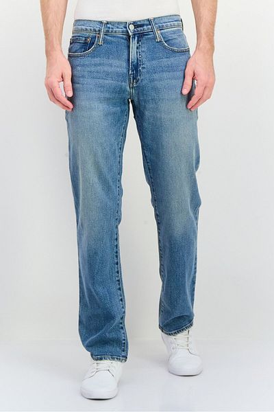 GAP Men Slim Fit Washed Stretchable Denim Jeans, Blue