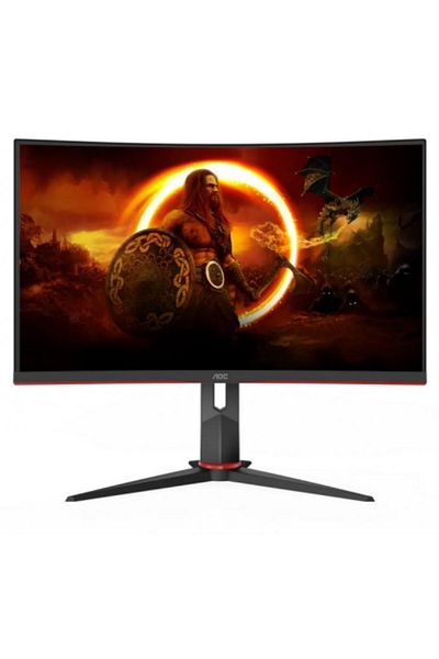 Aoc Monitor Gaming VA LED AOC 27" CQ27G2S/BK, QHD (2560 x 1440), HDMI, DisplayPort, Ecran curbat, 4 ms