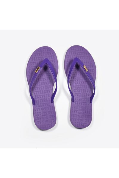 Tkees Women's Purple Flip Flops Beach Slippers Tk-P208