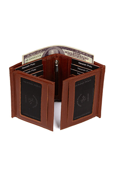 Newish Polo Men's Genuine Leather Wallet and Card Holder