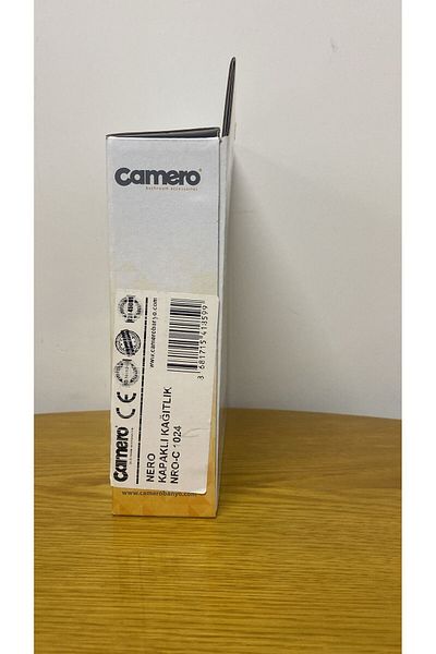CAMERO Adnoss Nero Paper Holder with Cover, Covered Wc Paper Holder Nro-C1024