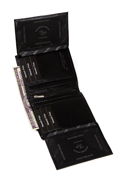 Newish Polo Men's Genuine Leather Wallet and Card Holder