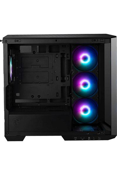 MSI MSI MAG PANO M100R PZ Case, Mini Tower, Without Power Supply, mATX, mITX (Black)