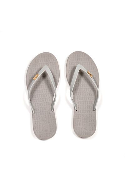 Tkees Women's Gray Flip Flops Beach Slippers Tk-P204