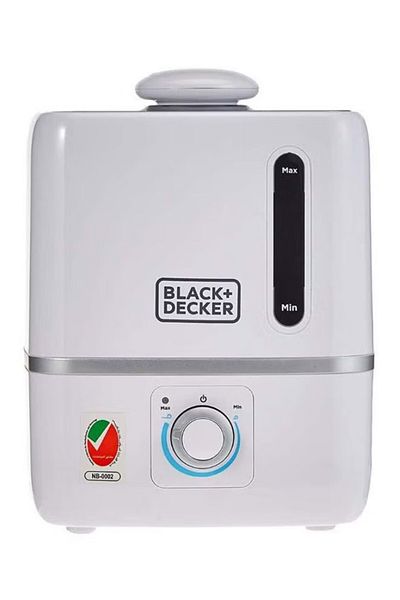 Black&Decker Air Humidifier, Compact Ultrasonic, High Mist Output, Adjustable Mist Intensity, HM3000-B5 White