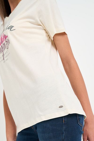 Timeout Tricou dama cu imprimeu text grafic