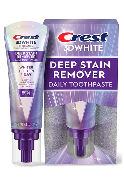 CREST 3Dwhite Brilliance Deep Rain Cleaner Plus Natural Resin 87Gr