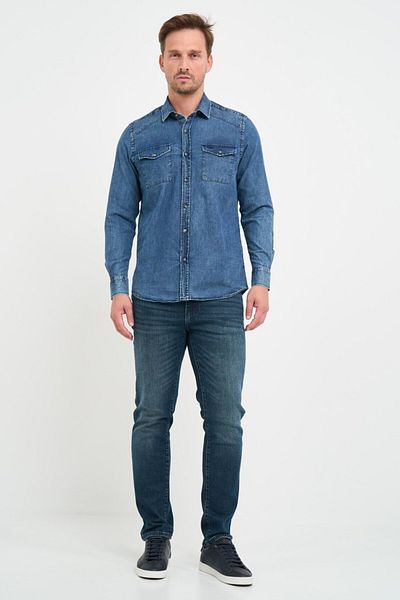 Lee Cooper Camasa barbat regular cu un buzunar
