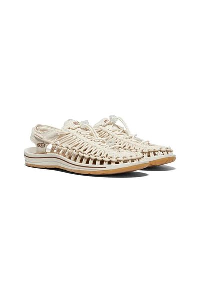 Keen Bread Grain (Uneek Canvas) Women's Sandals - Ecru Color