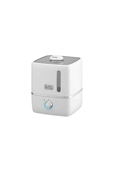 Black&Decker Air Humidifier, Compact Ultrasonic, High Mist Output, Adjustable Mist Intensity, HM3000-B5 White