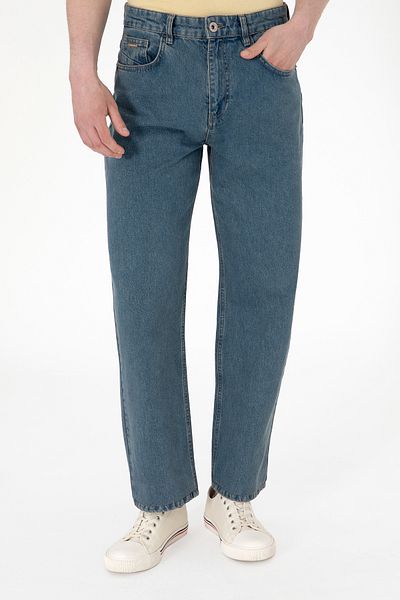 U.S. Polo Assn. Men's Brown Jean Trousers 50304380-Dn0031
