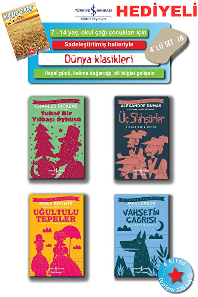 İş Bankası Kültür Yayınları مجموعة الكلاسيكيات العالمية للأطفال في سن المدرسة...