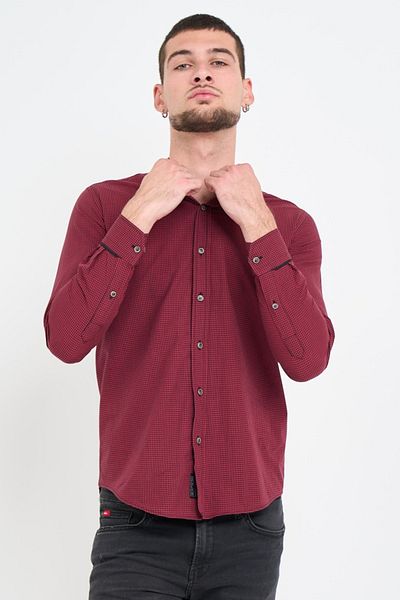 Lee Cooper Men's slim shirt with pattern