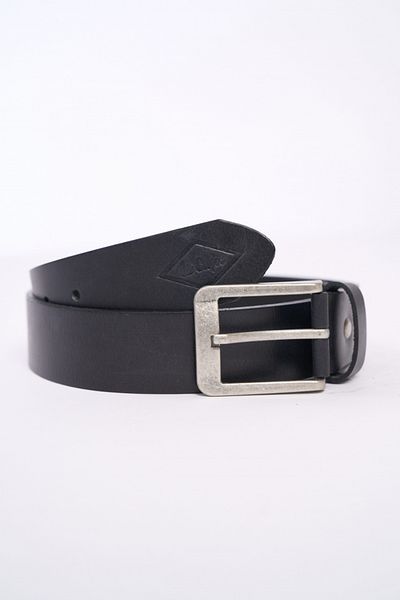 Lee Cooper Men's leather belt with applied logo