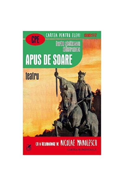 Paralela 45 Educational Sunset (Romanian Book) - Barbu Stefanescu Delavrancea