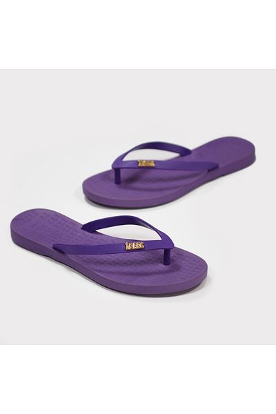 Tkees Women's Purple Flip Flops Beach Slippers Tk-P208