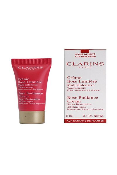 Clarins Super Restorative Rose Radiance Cream - Trial Size 5mL / 0.1oz - New