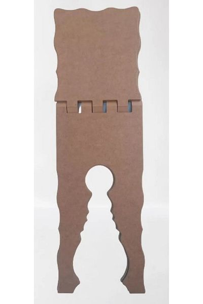 Altınyapı Hobi Market Big Rahle Raw Mdf Unpainted