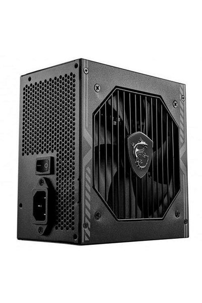 MSI MSI MAG A600DN Power Supply, ATX 600 W, 80+ Standard, 1x120 mm (Black)