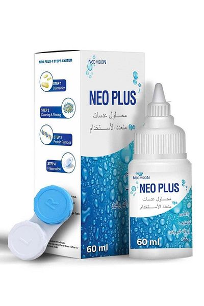 NEO PLUS محلول متعدد الأغراض للعدسات اللاصقة 130 مل