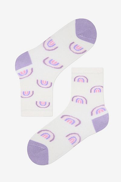 Penti Многоцветни чорапи Rainbow Unicorn от 4 части за момиче