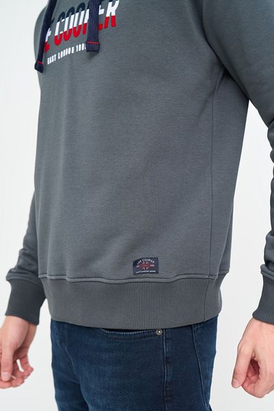 Lee Cooper Hanorac barbat cu gluga si logo aplicat