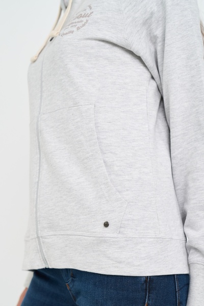 Timeout Hanorac dama cu fermoar si gluga