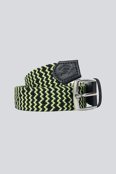 PAUL&SHARK Men's Braided Brand Legolu Multicolored Belt 21416003 -202