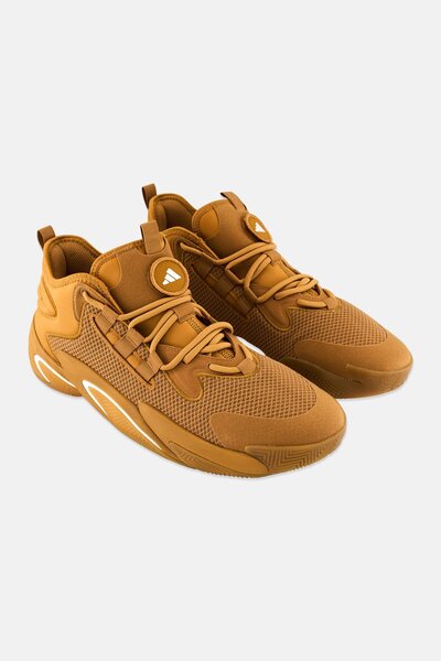 adidas Men BYW Select Lace Up Basketball Shoes, Tan