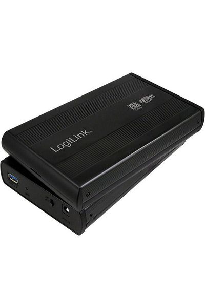LogiLink RACK Extern LOGILINK UA0107, USB 3.0, compatibil cu HDD 3.5", aluminiu (Negru)