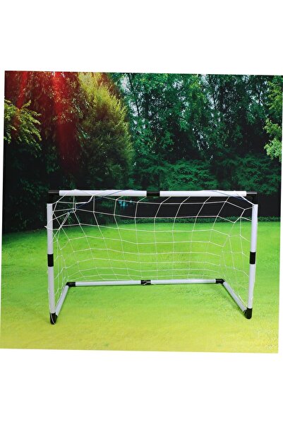 Yelajoy 4-PieceFootball Goals Net,Portable Mini Soccer Sports, For Indoor Outdoor Garden Set 122x65x48cm