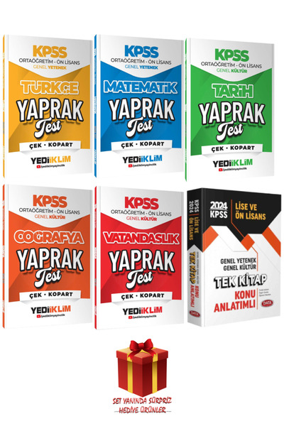 Panem Yayınları Kpss Genel Yetenek Genel Kültür Ortaöğretim-ön Lisans Tek Kit...