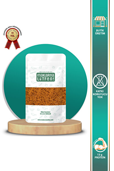 Makarna Lütfen Kırmızı Mercimekli Bakliyat Şehriyesi (200 GRAM)