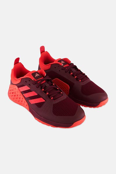adidas Women Dropset 2 Lace Up Training Shoes, Burgundy/Red